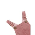 thumbnail image 6 of Qiylii Girls Suspender Skirt Solid Corduroy Adjustable Straps Mini Dress, 6 of 7