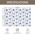 thumbnail image 3 of Placemat, Pioneer Flower Floral Print Pattern Place Mats Table Mat Set Of 2, PVC Washable Placemats for Party Kitchen Dining Decoration, 18x12 Inch, Fade Resistant, 3 of 6