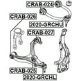 thumbnail image 2 of Febest BALL JOINT FRONT LOWER ARM # 2020-GRCHL OEM 52089980AI, 2 of 2