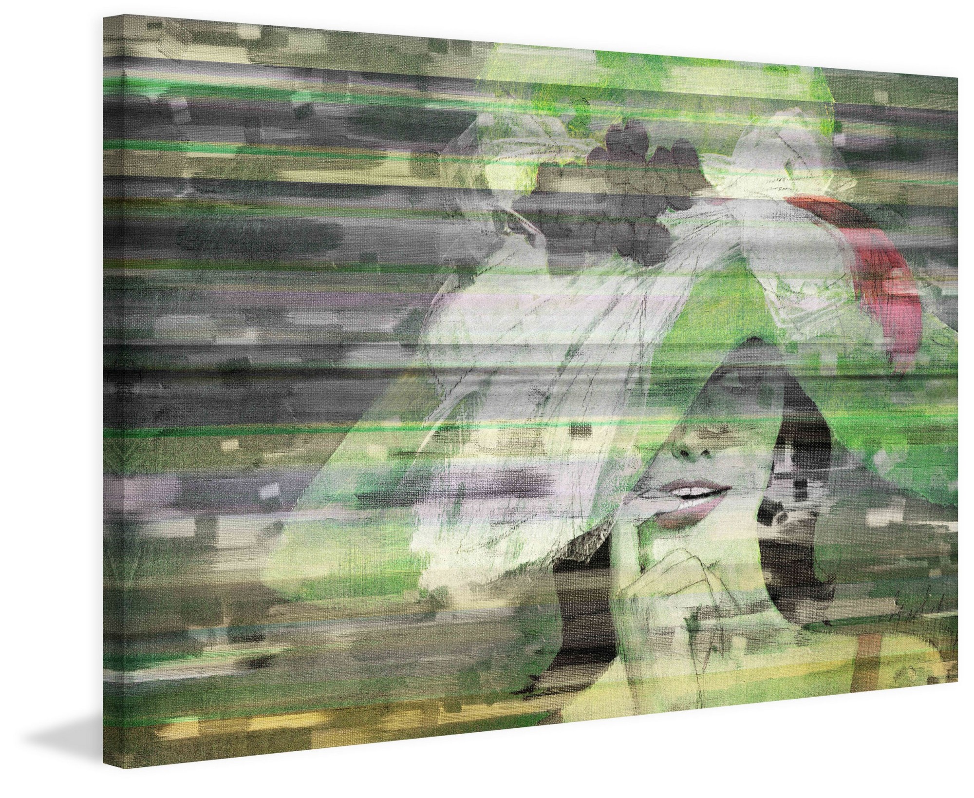 Parvez Michel Inc Parvez Taj - Tempted Painting Print on Canvas - Multi-color