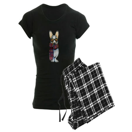 

CafePress - Cool Corgi Pajamas - Women s Dark Pajamas