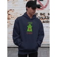 thumbnail image 2 of A Boo Cado Funny Halloween Pun  Hoodie Men -Image by Shutterstock, Male Large, 2 of 4