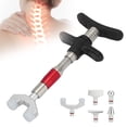 thumbnail image 4 of Chiropractic Adjusting Tool, Spine Adjuster Portable Manual Spinal Massager Stainless Steel  For Back Massage For Muscle Relaxation Gold,Blue,Red, 4 of 8
