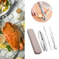 thumbnail image 1 of tredstone Kitchen Stainless Steel Seafood Tools Set Nut Crackers for Crab Claws 3pcs B, 1 of 8