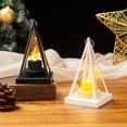 thumbnail image 1 of Luz nocturna LED | Iluminación suave portátil de color amarillo cálido | Batería recargable | Diseño de mano y colgante | Plástico | Blanco o negro | Decoración de fiesta festiva | 3 x AG13, 1 of 6