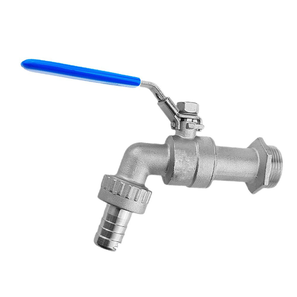 3/4 Ball Valve Stainless Steel V4A Outlet Water Tap Faucet BSP Pipe ...