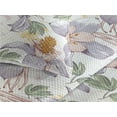 thumbnail image 3 of Ambesonne Floral Boho Quilted Bedspread Set 3 Pcs, Japan Feels Flowers, Twin, Ceil Blue Pale Rose White, 3 of 4