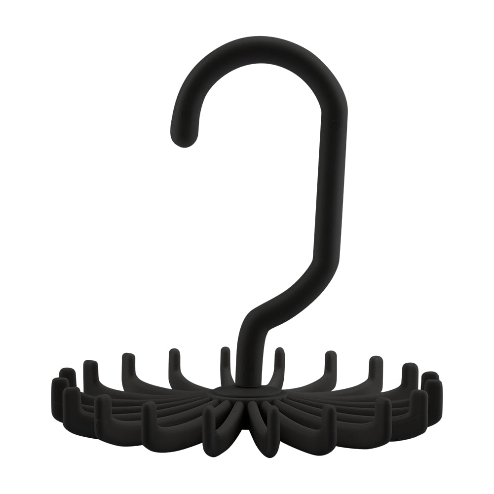 Porte-Cravates Et Ceintures Magnétique Réglable En X - Crochet Pivotant 360° - Organise Jusqu'à 20 Accessoires - Pour Placard Ou Voyage