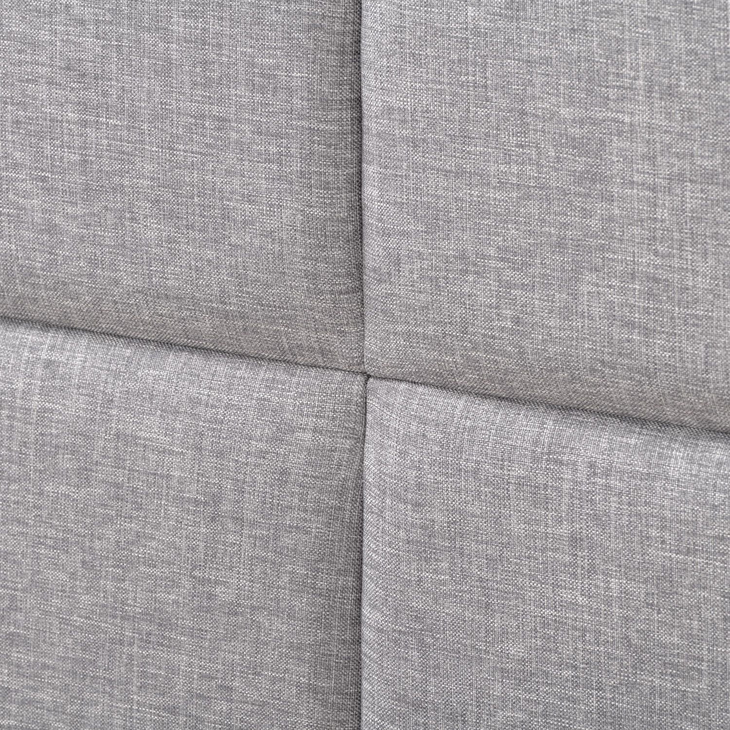 Bellevue Upholstered King Panel Bed with Slats and Headboard