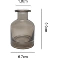 thumbnail image 2 of 150ml 5oz Empty Refillable Glass Diffuser Bottles Aromatherapy Jar Container Fragrance Accessories Use for DIY Replacement Reed Diffuser Sticks Sets Essential Oils Crafts Decor (Amber), 2 of 6