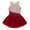 Red, variant on YONGHS Kids Girls Sleeveless Shiny Rhinestone Figure Ice Skating Dress Leotard Dancewear 6-16