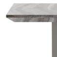 thumbnail image 6 of Napoli Modern Faux Marble/Stainless Steel Accent Table in Gray, 6 of 8