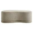 thumbnail image 5 of Nimbus 48" Upholstered Ottoman Bench in Oat, 5 of 10