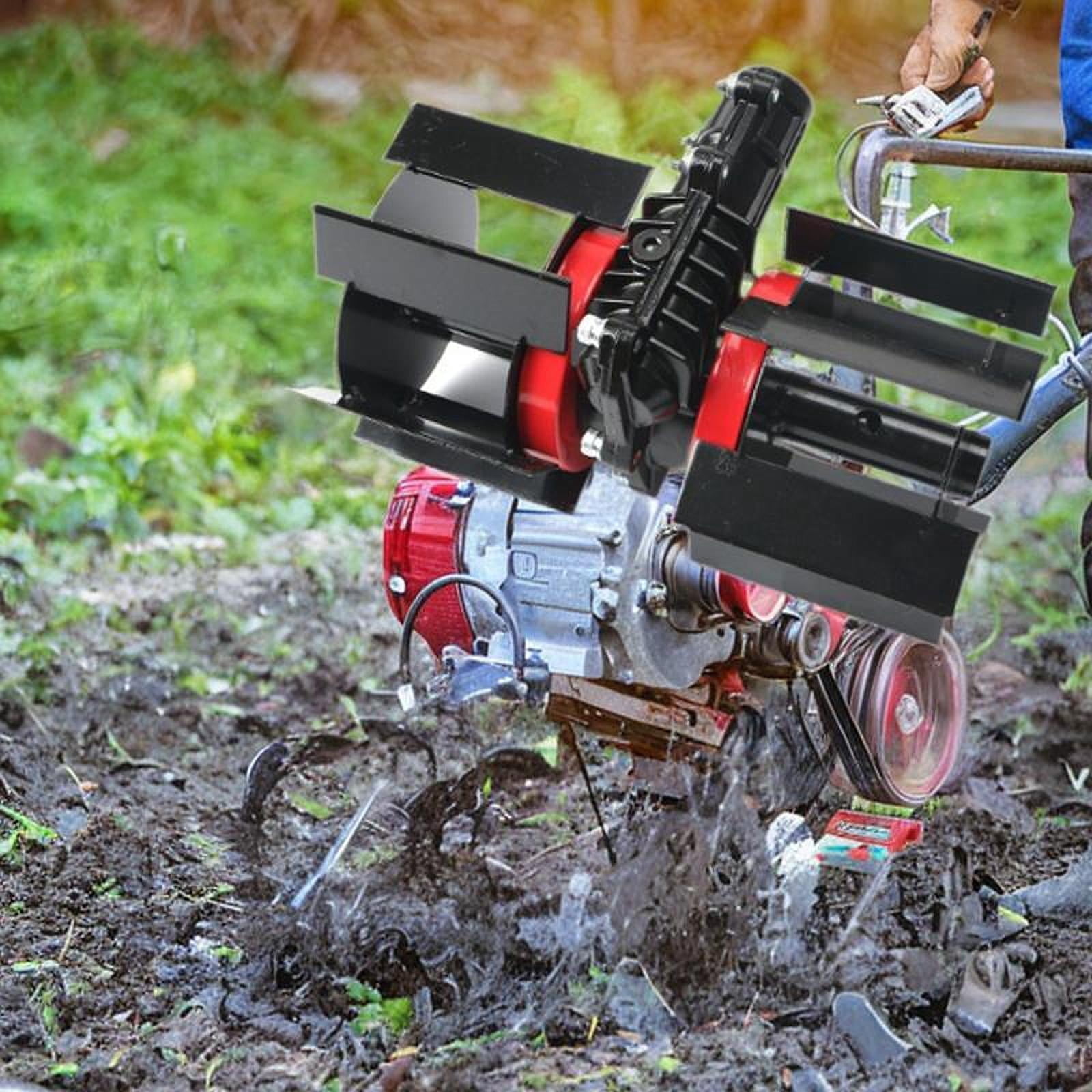 Gazechimp Rotary Cultivator Tool Soil for Loose Soil Fields Nurseries 28cmx15cm
