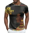 thumbnail image 1 of Tops para hombre, blusas y camisas de manga corta con cuello redondo para hombre Camisa de manga corta estampada para hombre Top/camisa de manga corta con cuello redondo Tops para hombre, 1 of 4