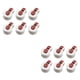 thumbnail image 3 of Yuarrent Clips para edredón, 6 uds., sujetadores para mantas, fijador de hojas, abrazadera para cortina Rojo 2Conjunto, 3 of 6