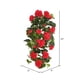 thumbnail image 2 of Arbusto colgante Vickerman de geranio rojo artificial, 74 cm, 2 of 5