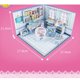 thumbnail image 4 of 1/24 Esca Con Muebles en miniatura Zulema Ensambdo Colección Decoración para Hogar Miniaturas de casas de muñecas de bricolaje, 4 of 6