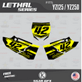 thumbnail image 2 of Kalair GFX Graphics Kit for Yamaha YZ125 (2015-2021) Lethal Series, 2 of 5