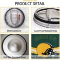 thumbnail image 3 of Green Bay Tumbler Cup - Green Bay Gifts for Men - 20 OZ Insulated Stainless Steel Coffee Travel Mug with Lid and Straw, 3 of 7