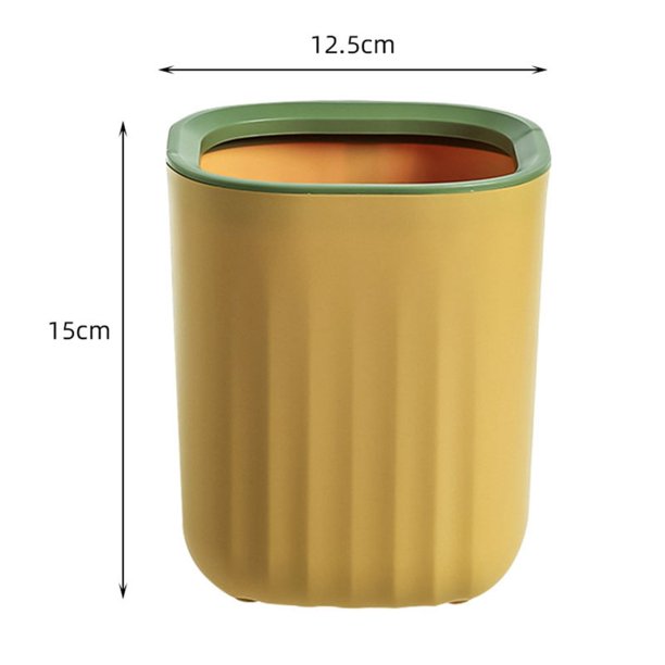 Poubelle Sans Couvercle à Large Ouverture Facile à Nettoyer pour