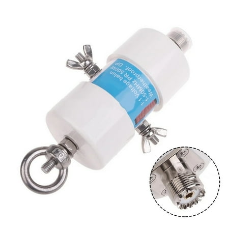 

1pc Voltage Balun Frequency 1.8-50MHz 500W Waterproof HF SW Antenna