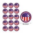 thumbnail image 3 of weibbin Patriotic Independence Day Themed Party Tableware Disposable 16PCS Paper Plates Tissue Set for Celebration 9", 3 of 6