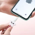 thumbnail image 3 of 3 Pack Silicone Charger Protector for Phone Data Line USB Cord Animal Shaped Furniture, 3 of 3
