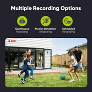 SANNCE 8CH 1080P Home Surveillance Camera System and 4 * 1080P TVI Weatherproof CCTV Cameras,Easy Remote Access, Wired Security Camera System Outdoor, 1TB HDD