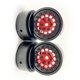 thumbnail image 2 of Llantas de Metal Bewildely RCGOFOLLOW 1/24 a prueba de golpes de aleación de aluminio Rojo, 2 of 6