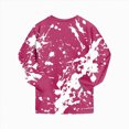 thumbnail image 4 of Gerichy Girls Outfits Crewneck Long Sleeve Halloween Print Pajama Set Sleepwear Outfit Soft Comfortable Casual Wear for Children Toddler Clothes Sets 2T-9T, 4 of 7