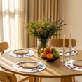 thumbnail image 5 of Laundry Room Round Placemats for Dinning Tables, Heat-proof Braided Table Mats 13 Inch, Cartoon Washing Machine Clothes Washable Place Mat for Kitchen Restaurant Party Decor Supplies Table Setting, 5 of 9