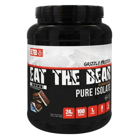 Eat The Bear - Grizzly Protein Pure Isolate Ice Cream Sandwich - 2 (Best Protein Foods To Eat)