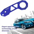 thumbnail image 3 of Trailers Car Modification JDM Universal Trailer Hook Aluminum Compatible Car Rear Bumper Trailer - Blue, 3 of 5
