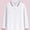 White, variant on YOUYEDIAN Polo Shirt Girls Preppy Long Sleeve School Uniform T Shirt Fashion Lapel Top (Red, 11-12 Years)