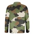 thumbnail image 5 of Blusa y camisa de manga larga con cuello vuelto para hombre, jersey de solapa, manga corta, deportiva, de manga corta, blusa de poliéster para hombre, 5 of 5