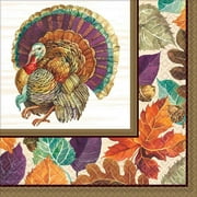 Traditional Turkey Luncheon Napkins