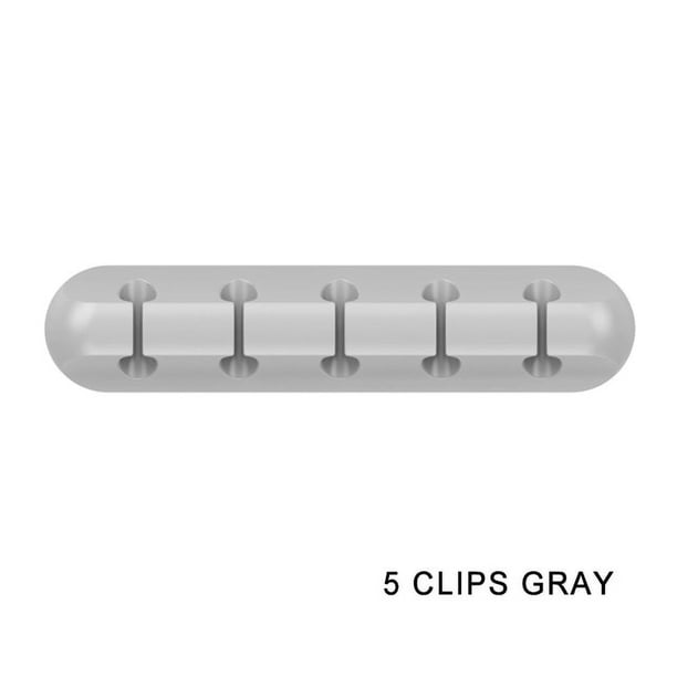 Organizador de cables de silicona para almacenamiento de cables, cubierta protectora para cables de datos, brida de nailon con velcro para soldar