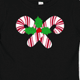 thumbnail image 4 of Inktastic Candy Canes and Holly Christmas Boys or Girls Baby T-Shirt, 4 of 5