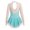 Light Blue, variant on YEAHDOR Kids Girls Figure Ice Skating Dress Mesh Hollow Back Sequins Tulle Leotard Dress