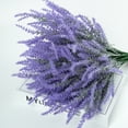 thumbnail image 2 of Scidweet 24 Bundles Fake Lavender Flowers, Artificial Plucked Lavender Faux Plastic Flowers for Home Table Wedding Centerpieces Vase Indoor Outdoor Decor, Purple, 2 of 8