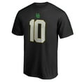 thumbnail image 2 of Men's Justin Herbert Black Oregon Ducks College Legends Name & Number T-Shirt, 2 of 3