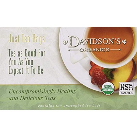 Davidsons Tea Tulsi Spicy Green, 100-Count Tea Bags