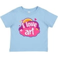 thumbnail image 3 of Inktastic Artist I Love Art Girls Baby T-Shirt, 3 of 5