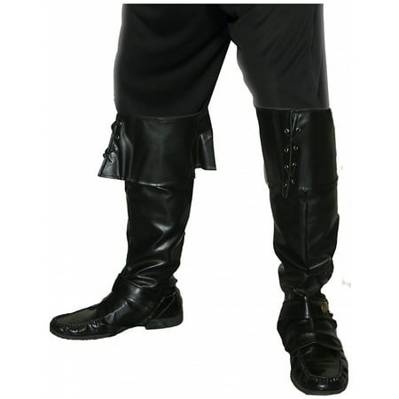 Deluxe Pirate Boot Covers Adult Costume Accessory