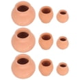 thumbnail image 1 of 9 mini macetas de barro, macetas de cerámica para flores, cactus y suculentas, para interior y exterior., 1 of 8