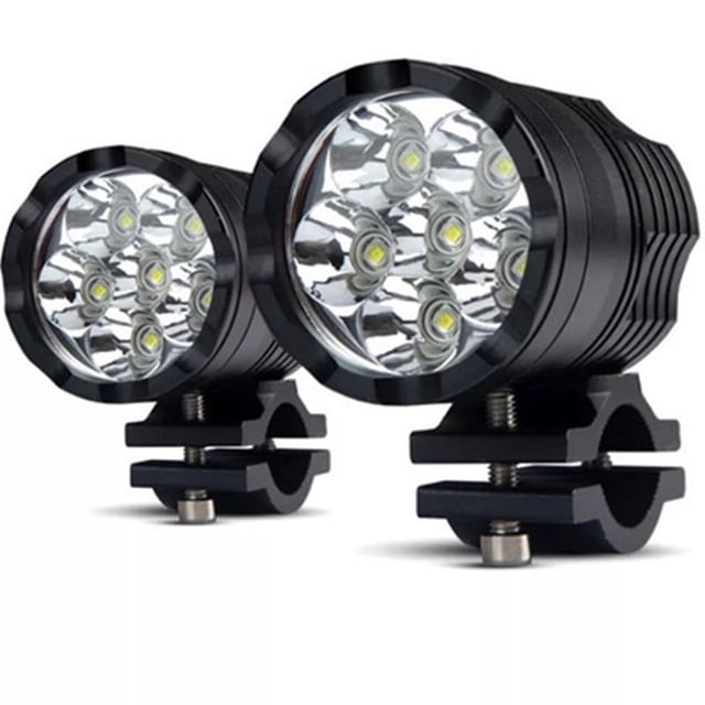 Faro/faro delantero de alta potencia de 60 W modificado con 6 lámparas LED para vehículos eléctricos/motocicletas