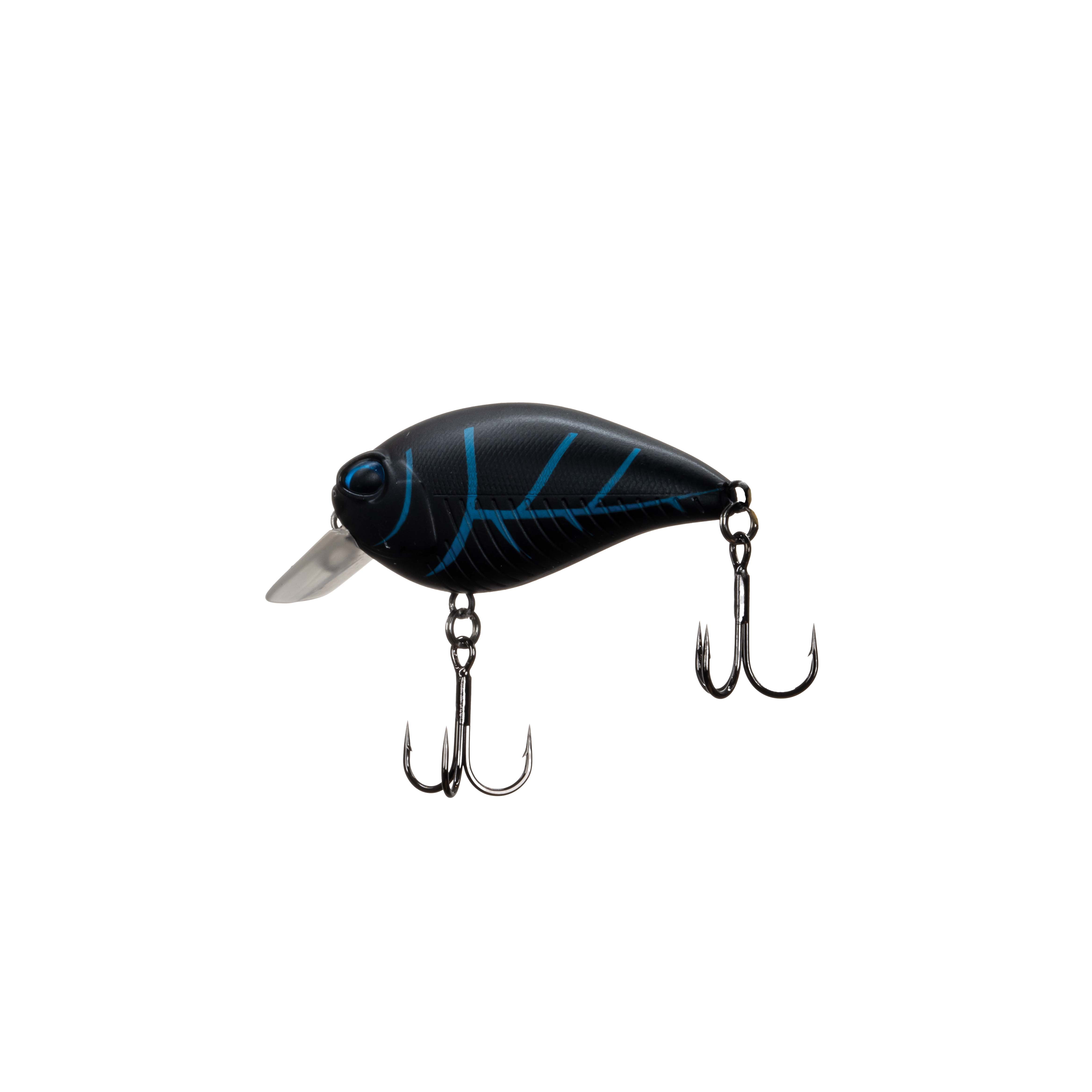 (2 pack) Ozark Trail Freshwater Squarebill Fishing Lure, Nightwalker, 3/8 oz