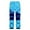 #0198-Light Blue, variant on Cowsor Kids' Waterproof Ski Pants - Boys & Girls Warm Windproof Outdoor Pants, Reinforced Knees & Zipper Pockets for Skiing/Hiking, 5-17 Years