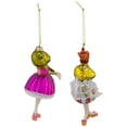 thumbnail image 3 of Royal Ballerina Frogs Glass Christmas Ornaments - 6" - Multicolor - Set of 2, 3 of 6